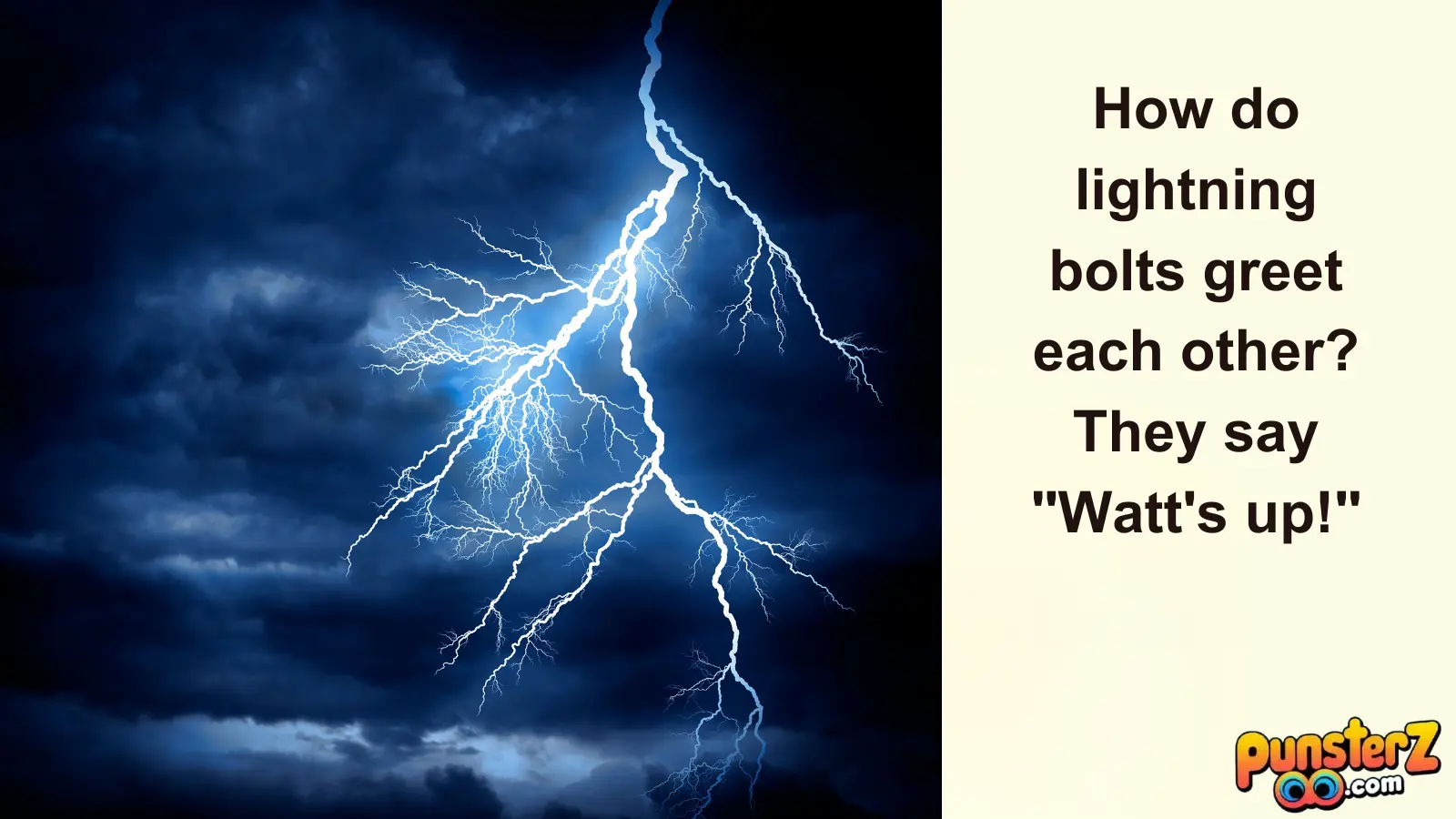 Funny Lightning Puns