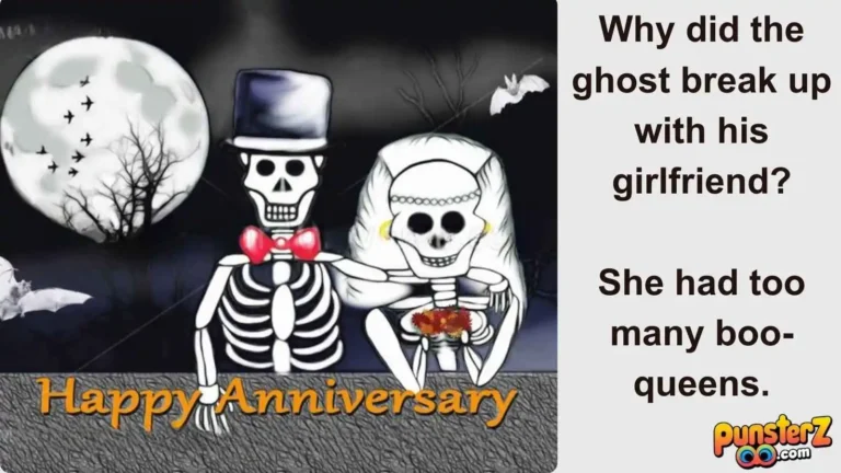 Halloween Anniversary Puns