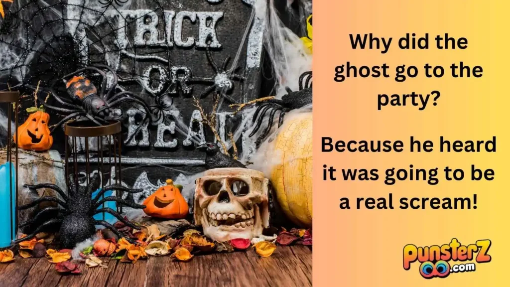  Why Did the Ghost Go to the Party?