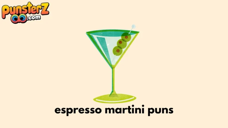 espresso martini puns