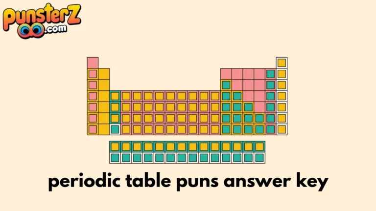 periodic table puns answer key