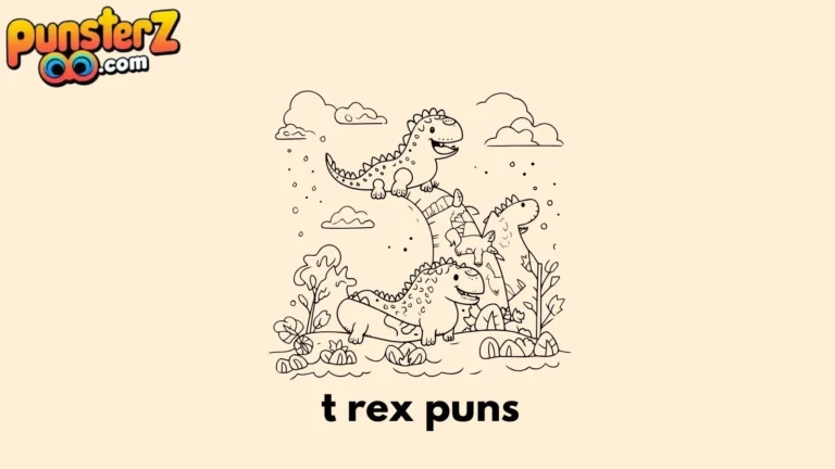 t rex puns