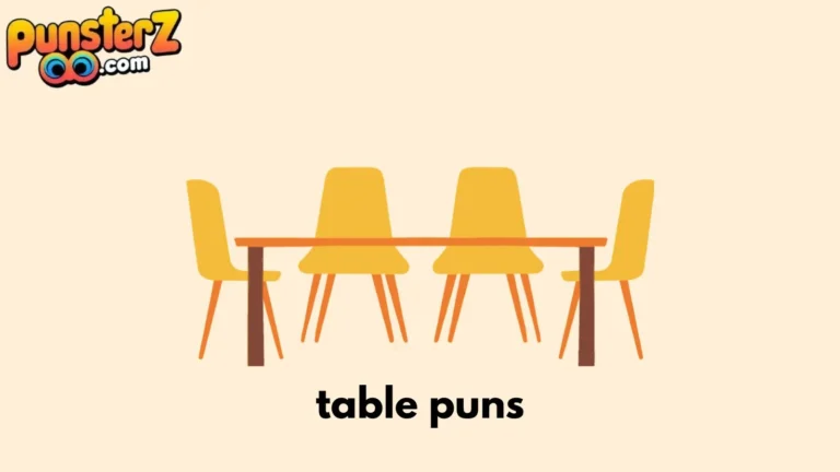 table puns