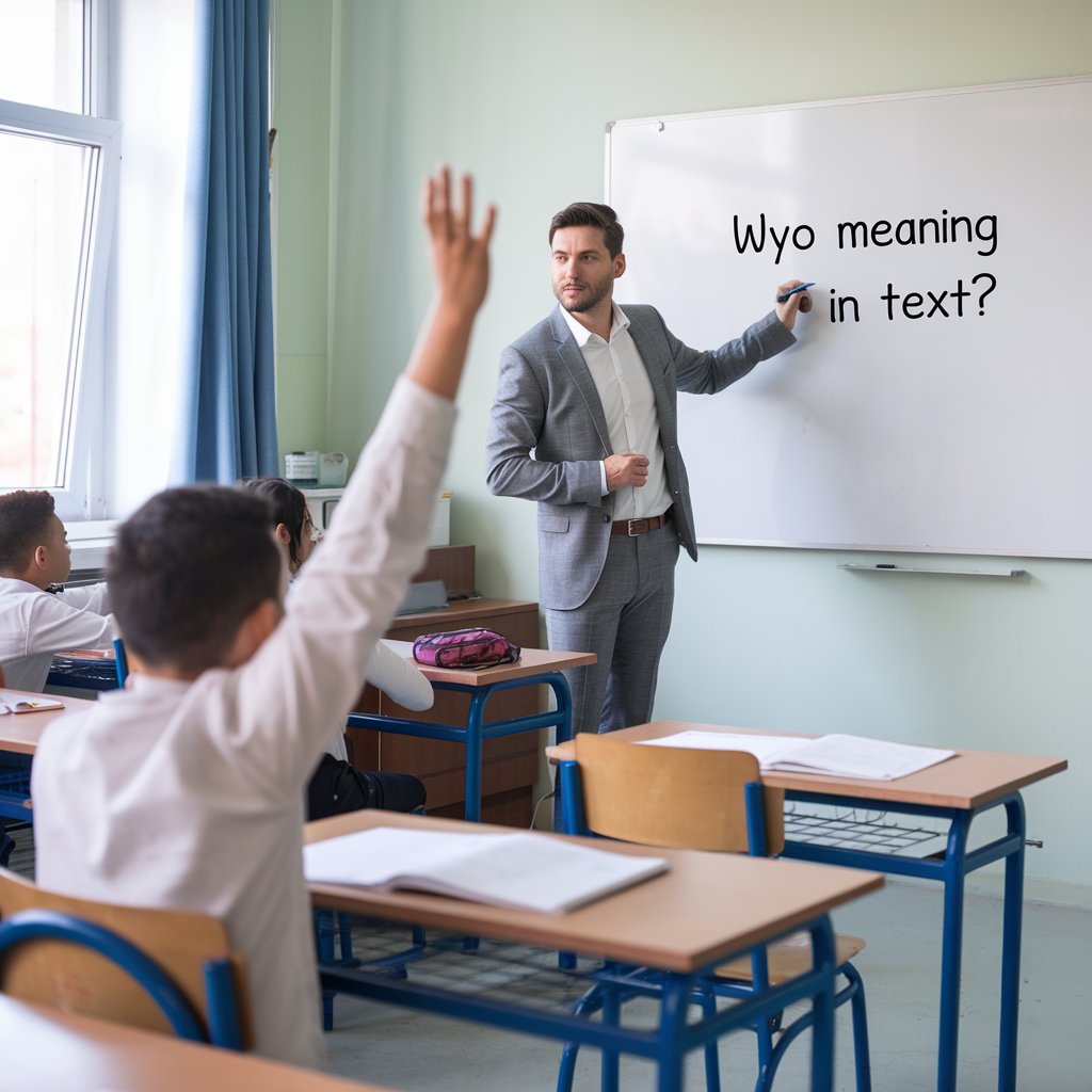WYO Meaning in Text