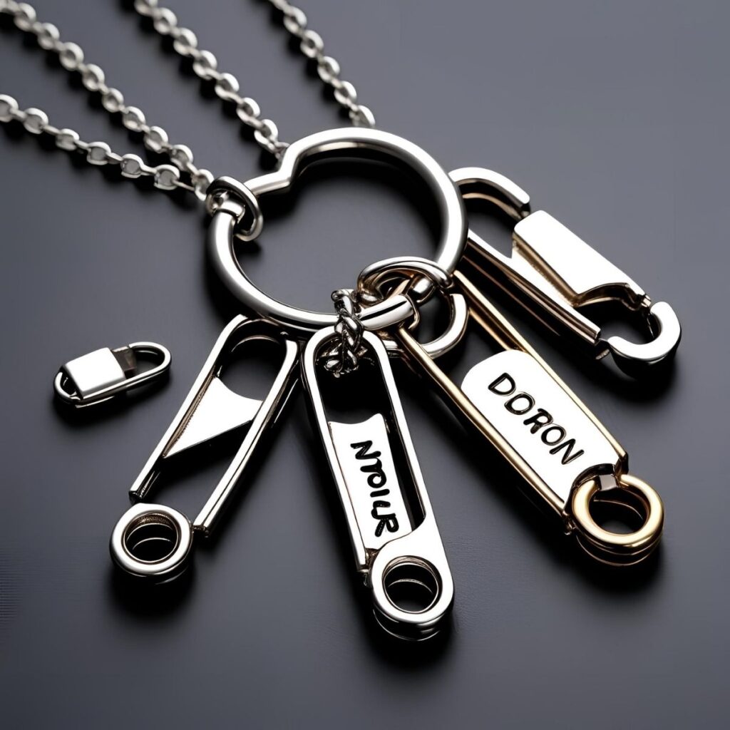 safety pin necklace meaning