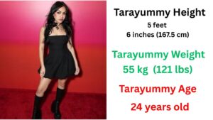 Tarayummy Height