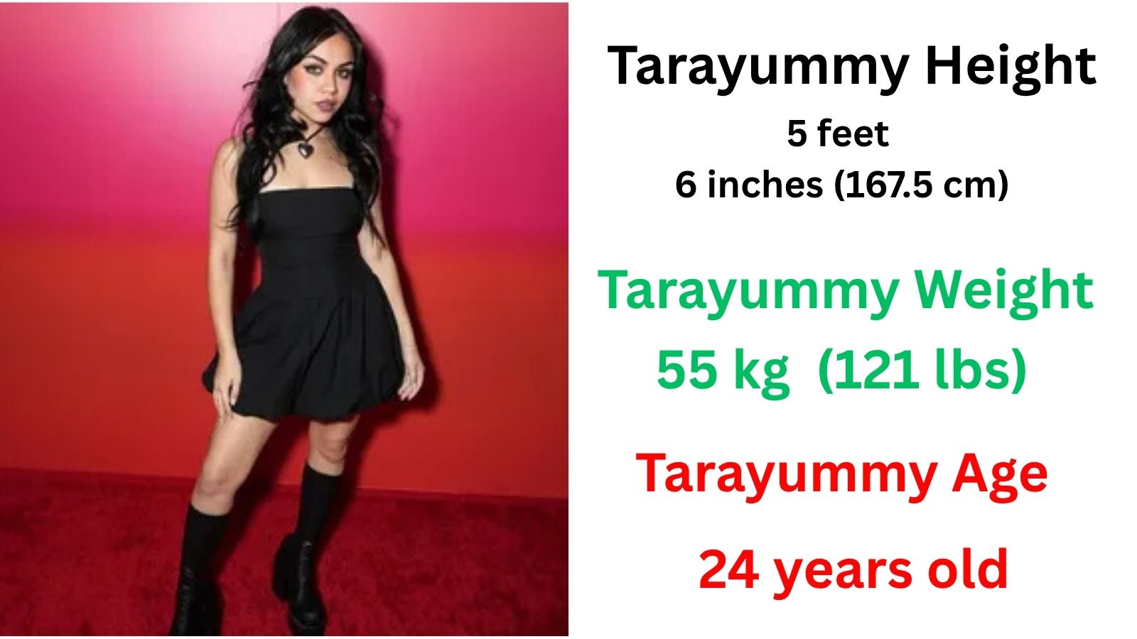 Tarayummy Height